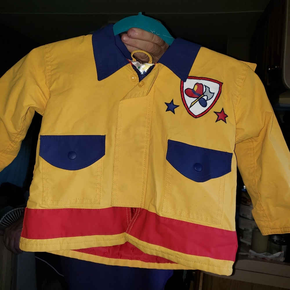 Fire Chief Rain Coat
